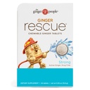 Ginger Rescue Chewable Tabletter av Ginger People – Drug Free Digestive Helse, Chewable Tabletter, Sterk Ginger Flavor, 0,55 Oz, 24 tabletter, (pakke med 1)
