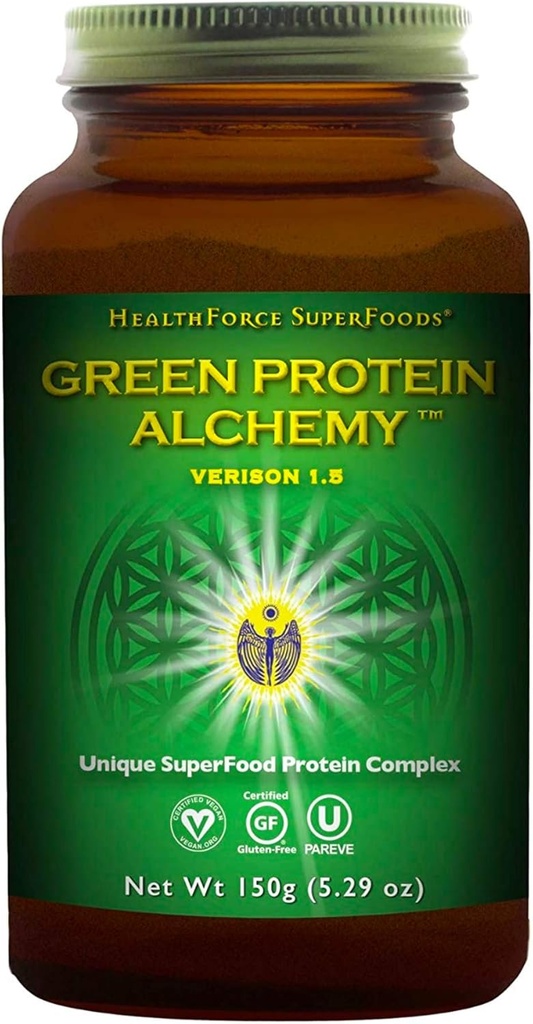 Healthforce Superfood Grønn Protein Alchemy - 500 g pulver