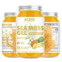 (28 OZ) Sea Moss Gel Raw Flavored Irsk Seamoss Gel Natural Vegan Pineapple 102 vitaminer og mineraler Wild Harvested Non-GMO.