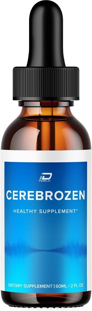 Cerebrozen Tinnitus øredråper - Cerebrozen 24, Cerebrozen flytende dråper, Cerebrozen vurderinger, Cerebrozen dråper for ørehjelp avansert formel (1 pakke - 1 måneds forsyning)