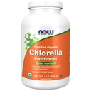 NÅ Mattilskudd, Økologisk Chlorella Powder med naturlig forekommende klorofyll, Beta-Caroten, blandede karotenoider, vitamin C, jern og protein, 1-pund