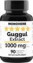 MONOHERB Guggul Extract 1000 mg - 90 vegetariske kapsler