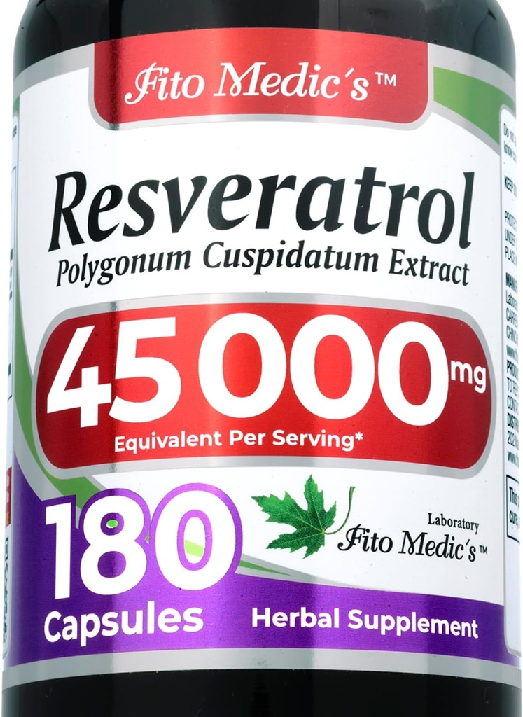 FITOCIC'S Lab | Resveratrol | Resveratrol kosttilskudd | Resveratrol Capsule