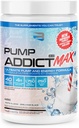 Tro kosttilskudd - Pump Addict Max Pre-Workout pulver - Forbedret energi, fokus og utholdenhet... (40 Servering, hvit slushie)