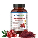 FineLand Cranberry Extract 30 000mg Styrke per kapsel — høy potens Cranberry piller for UTI støtte — 100 veganske kapsler, 100-dagers forsyning, ikke-GMO, laget i USA