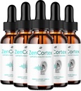 ZenCortex Tinnitus øredråper - ZenCortex 24, Zen Cortex flytende dråper, ZenCortex anmeldelser, ZenCortex dråper for ørerelief (5 pakke - 5 måneders forsyning)