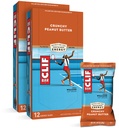 CLIF BARS - Energibarer - Crunchy Peanut Smør - laget med økologisk havre - Plant Basert Mat - Vegetarian - Kosher (2.4 Ounce Protein Bars, 24 Count) Emballasje May Vary