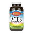 Carlson - ACES, Vitaminer A, C, E + Selenium, Cellular Health & Immune Support, Antioksidant, 200 Softgels
