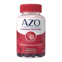 AZO Cranberry Urin Tract Helse Gummies Diett Supplement, 2 Gummies = 1 Glass Cranberry Juice, Hjelper Rense & Beskytte, Naturlig Berrylicious Flavor, Ikke-GMO, 72 Gummies