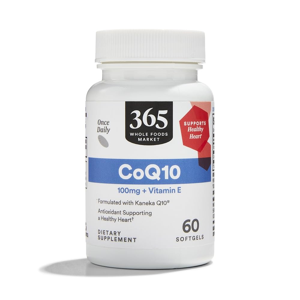 365 av hele matmarked, CoQ10 100mg, 60 greve
