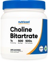 Nutricost Pure Choline Bitartrat pulver 500 gram