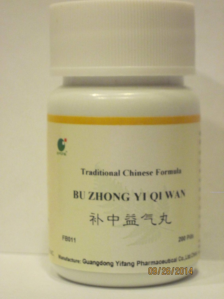 Bu Zhong Yi Qi Wan - Ginseng & Astragalus Kombinasjon, 200 piller