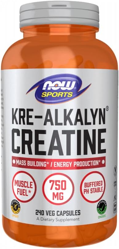 Nå Matvarer Kre-Alkalyn® Creatine - 240 Kapsler