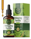HERBAMAMA Stinging Nettle Tinktur - Vegan Urin Tract Support med Stinging Nettle Root Extract - Ikke-GMO, alkohol og sukker-fri urtica Dioica Supplement - 84-dagers Supplement