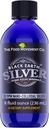 Matbevegelsen Svart Jord Sølv med Humic Fulvic Acids, Trace Minerals for immunstøtte, Detox, Gut Helse - 8 oz flytende dråper Supplement