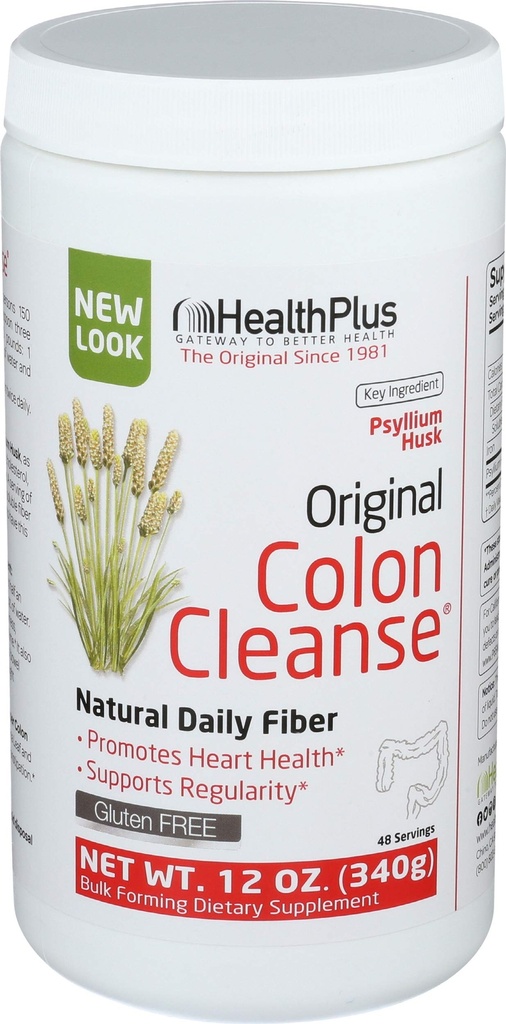 Colon rengjøring Psyllium 12 OZ