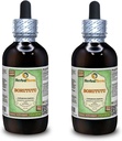 Borututu (Cochlospermum angolensis) Glyceritt, tørket rot alkoholfri flytende ekstrakt (merkenavn: HerbalTerra, stolt laget i USA) 2x4 fl.oz (2x120 ml)