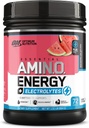 Optimum Nutrition Essential AMIN.O Energi & elektrolytter - Energi, Fokus & Post-Workout Muscle Recovery - Vannmelon Pre-Workout Electrolyte Powder Drink - Vannmelon Splash, 1,51 lb (72 Serveringer)