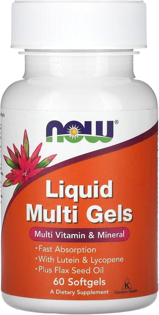 Nå Mat flytende Multi Softgels 60 Sgels