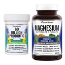 FarmHaven Magnesium Glycinate & Malate Complex og 60 milliarder CFU Probiotic