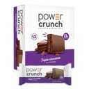 Power Crunch Protein Wafer Bars, høyproteinsnacks med Delicious smak, trippel sjokolade, 1,4 Ounce (12 greve)