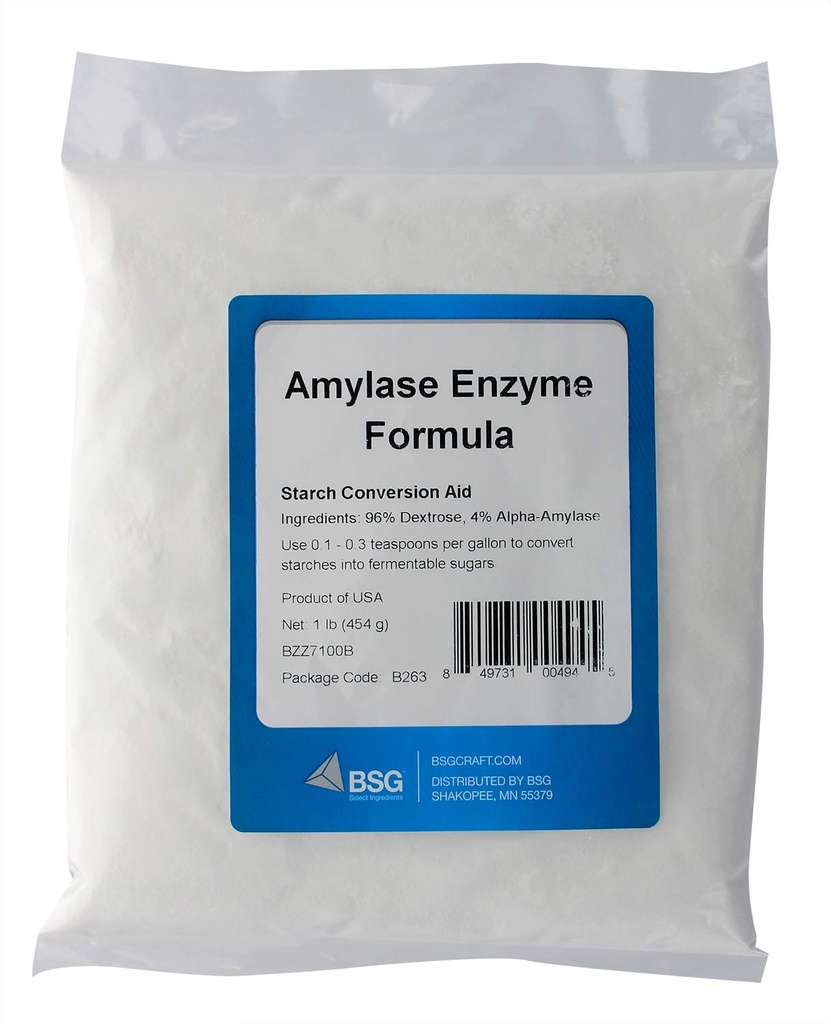 BSG Håndverk Amylase Enzyme - 1 lb.