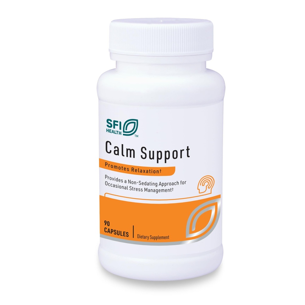 Klaire Labs SFI Helse Cortisol Management - USDA Certifiserte organiske ingredienser, Patentert Herbal Stress Response Support Formula med Honokiol & Ashwagandha (90 kapsler)