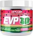 Evogen EVP 3D - Stim gratis pre trening pulver for menn og kvinner | sukker gratis ikke stimul preworkout med Beta alanin og kreatin for energi og pumpe | Sour vannmelon | 40 serveringer