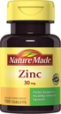 Naturlaget sink 30 mg, 100 tabletter (pakke med 6)