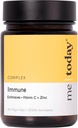 Jeg i dag immunstøtte Supplement for voksne - Echinacea, Vitamin C med sink og vitamin D3 for daglig immunsystem Booster, velvære og forsvar, vegetarisk, 60 serveringer