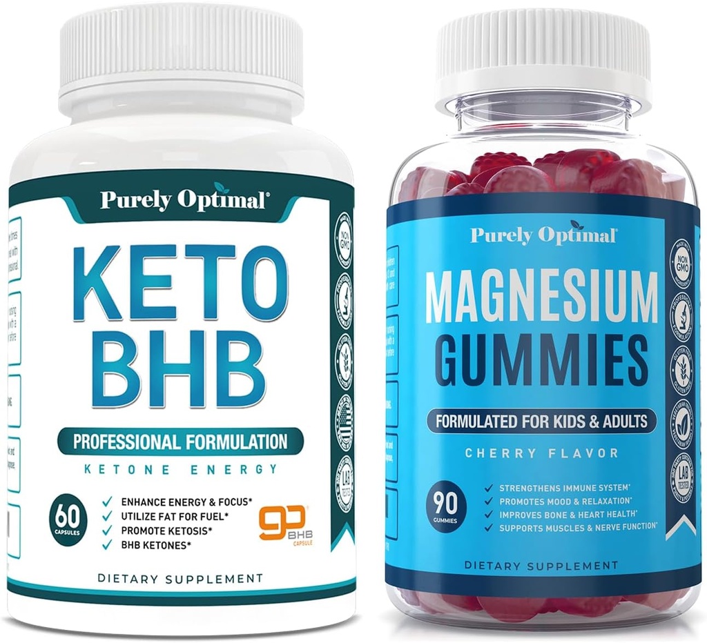 Rent Optimal Keto BHB + Magnesium Gummies