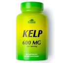 ALFA VITAMINER Kelp Supplement, 600 mg naturlig seaweed Kelp (Ascophyllum Nodosum), rik på iodine og fucoidan, støtter Thyroid & Metabolic funksjon, daglige vitaminer for velvære, ikke GMO, 90 tabletter