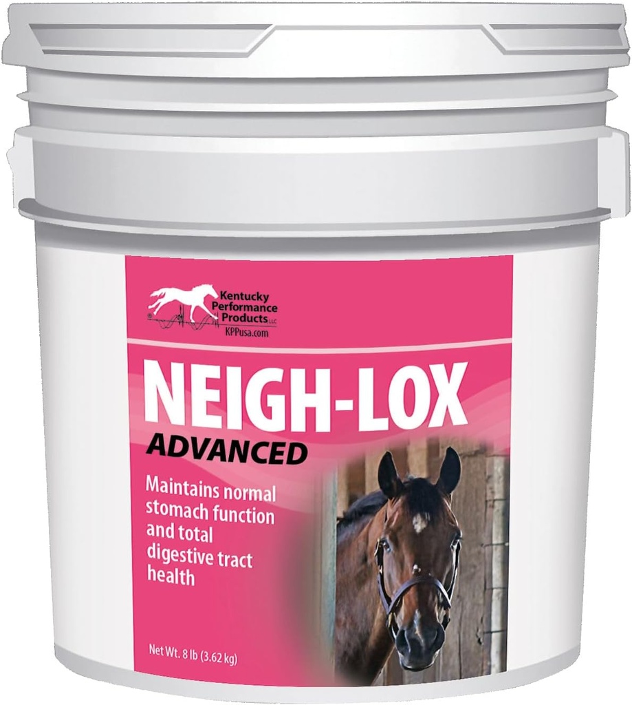 KENTUCKY PERFORMANCE PROD 044343 Neigh-Lox Advanced Digestive Supplement for hester, 8 lb