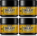 800mg Shilajit Supplement-Shilajit Pure Himalayan Organic Shilajit Resin with Maximum Potency,Original from Himalayan with 85+Trace Minerals & Fulvic Acid for Focus & Energy,Immunity,4 Packs
