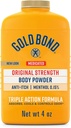 Gull Bond Medisinert Original Styrke Body Powder, 4 oz., Talc-Free, Anti-Tykk, Absorbs & Kjøler