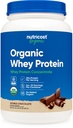 Nutricost Organic Whey Protein Concentrate, dobbel sjokoladeflavorert, (2LBS) - Glutenfri, ikke-GMO