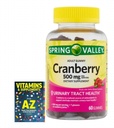 Eventyr Hjem Spring Valley Voksen Gummy Cranberry kosttilskudd, 500 mg, 60 Count+Better Guide Vitaminer Kosttilskudd