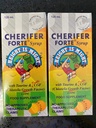 CHERIFER Forte Syrup w/Taurin & Double Chlorella vekstfaktor + Sink 120ml (pakke med 2 flasker)