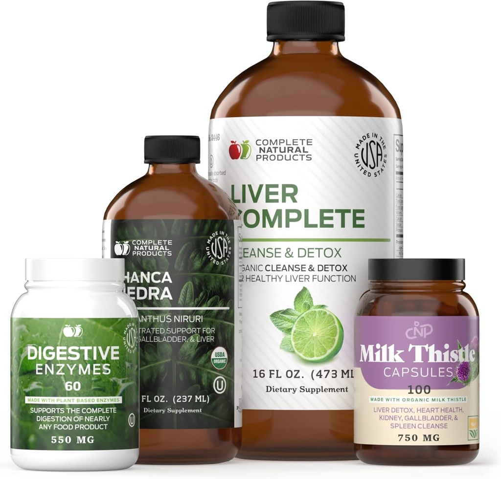 Liver Complete Bundle & Gallblader Complete 8oz Bundle