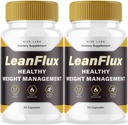 Rize Labs (2 Pack) LeanFlux - Lean Flux vekttap for å øke BAT nivåer, Leanflux anmeldelser Ikke-GMO lett å svelge Supplement piller, Gain Brown Dipose Veske BurnFat (120 kapsler)