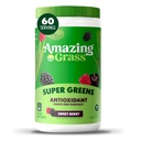 Amazing Grass Greens Superfood Antioksidant: Grønn pulver med organisk spirulina, Beet Root Powder, Elderberry & Probiotika, Søt Berry, 60 Serveringer (Packing May Vary)