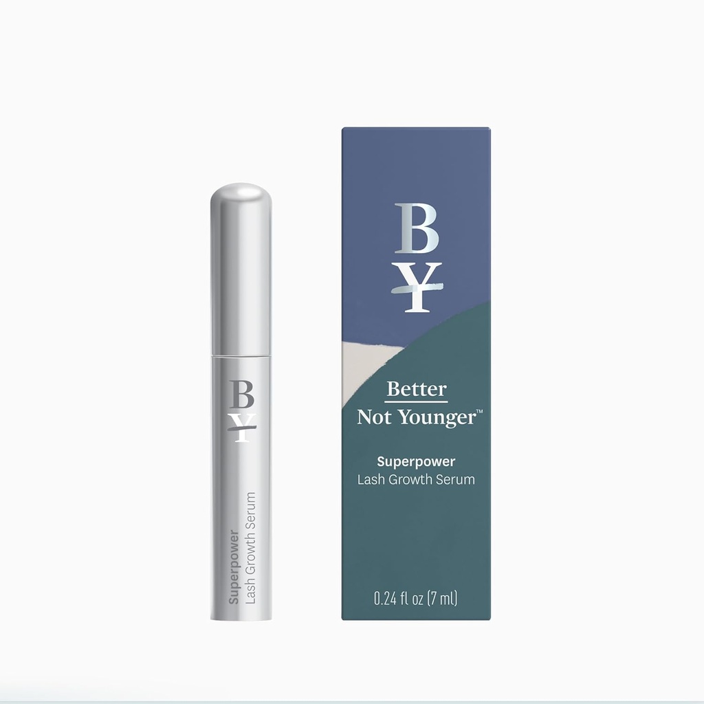 Bedre ikke yngre Superkraft Lash Serum (7ml) Lash Conditioner med peptider, vitaminer og næringsstoffer - Enforsterkning serum for tykkere, Fullere og lengre lasjer - Cruelty-Free