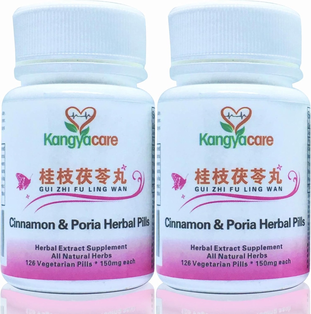 GUI Zhi Fu Ling Wan 桂枝茯苓丸 -Cinnamon & Poria piller - Naturlig syklus Relief - Hjelp Menstruell Cramps, Pelvic Cramping, Bloating, Periode Discomfort -Promote kvinners helse - Alt naturlig - 252 Ct (2)