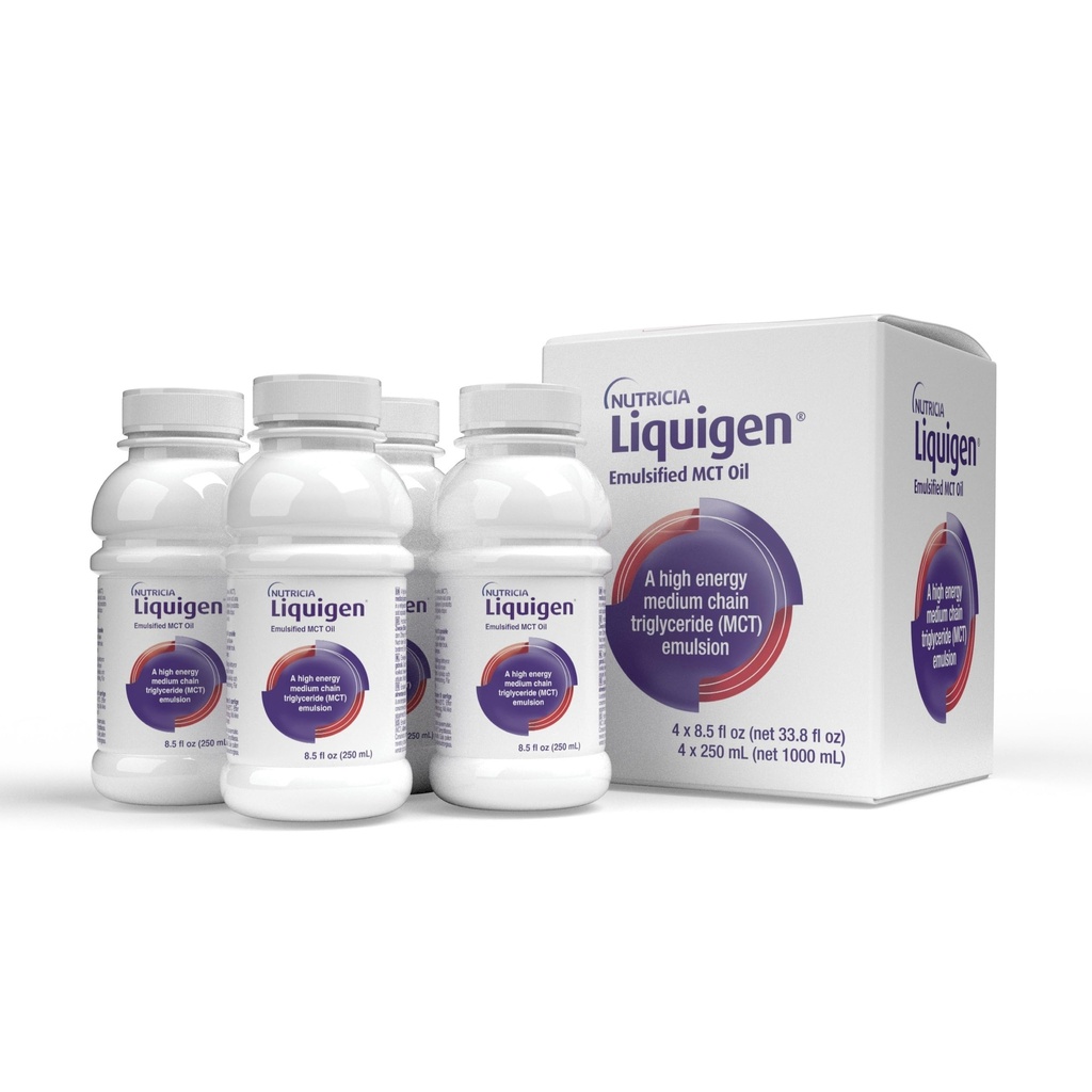 Liquigen - Emulgert MCT olje - 8,5 Fl Oz flaske (sak 4)