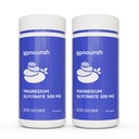 UpNourish Chelated Magnesium Glycinate 500mg Kapsler - Magnesium Chelate for høy absorpsjon - ren magnesium Supplement for ro, benkramper, muskelavslapping 480 Kapsler