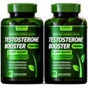 Testosteron Booster Supplement for menn - Mann Enhancing Test Boost - Ashwagandha, L-Arginine, Tongkat Ali, Tribulus + Mer - Trening, Bygg muskler, styrke, energi og ytelse - 2 måneders forsyning