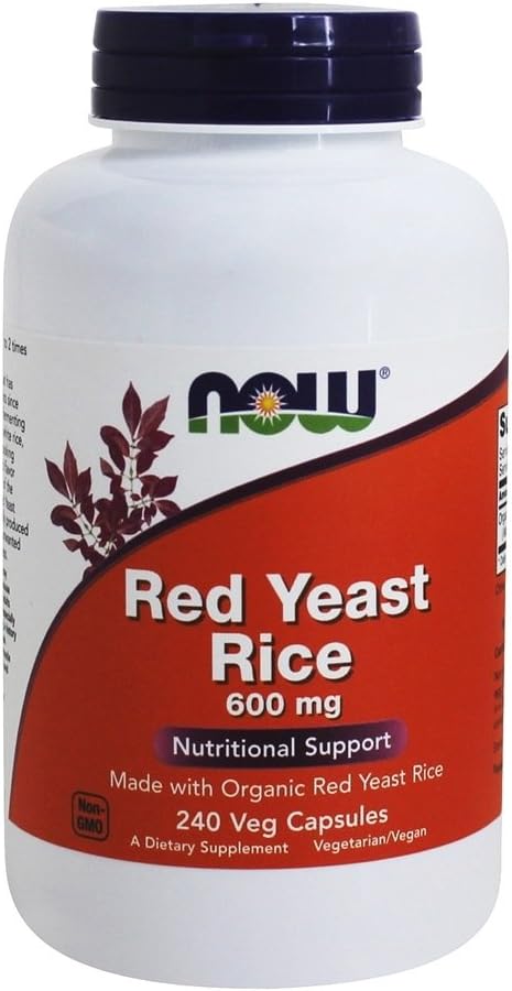 Red Yeast Rice 600 mg, 240 Vcaps, NU Matvarer