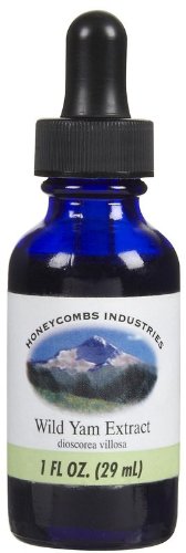 Wild Yam Root ekstrakt flytende – naturlig kvinnelig balanse supplement – kaldt presset Menopausal støtte eller PMS støtte supplement for kvinner, 1 fl Oz