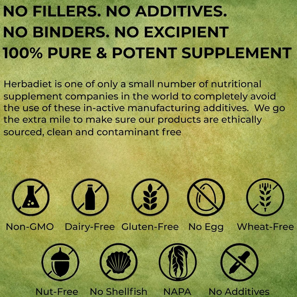 Herbadiet Bamboo ekstrakt pulver | Støtter sunn hud, hår og negler | naturlig hår Supplement med 70% Silica (50 gram / 1,76 oz)