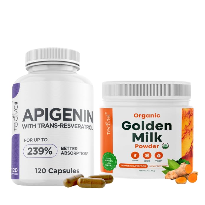 Søvnen som en babyhund med gylden melk og apigenin - Veganvennlig, ikke-GMO